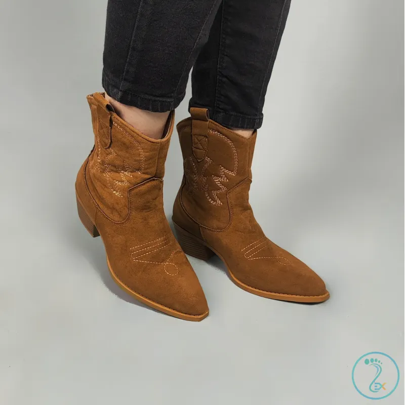 نیم بوت کابویی جیر