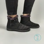 نیم بوت زیپی خزدار 1